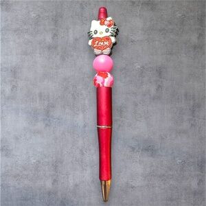 Hello Kitty Silicone Bead Pen
